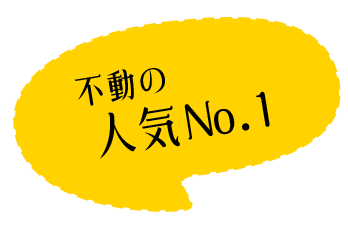 不動の人気No.1